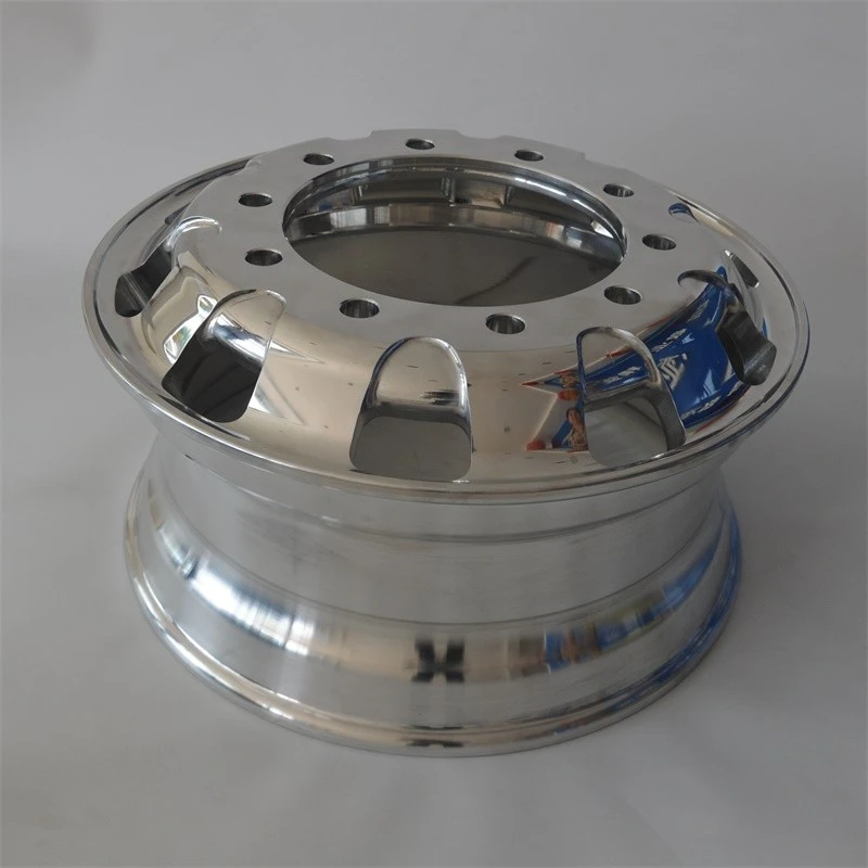 22.5x9.0 Inch Polished Forged Aluminum Truck Wheels